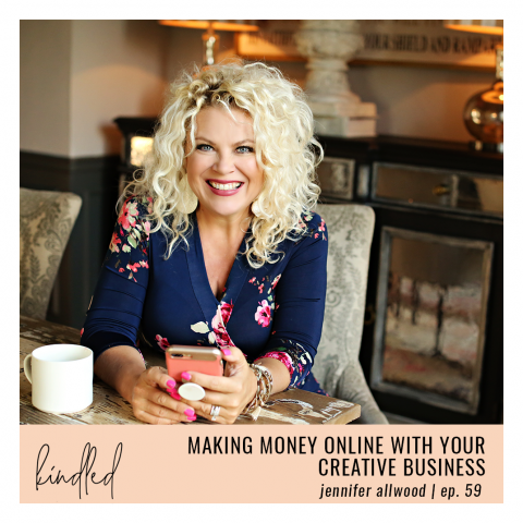 Making Money Online with Your Creative Business | Ep. 59 | Jennifer Allwood