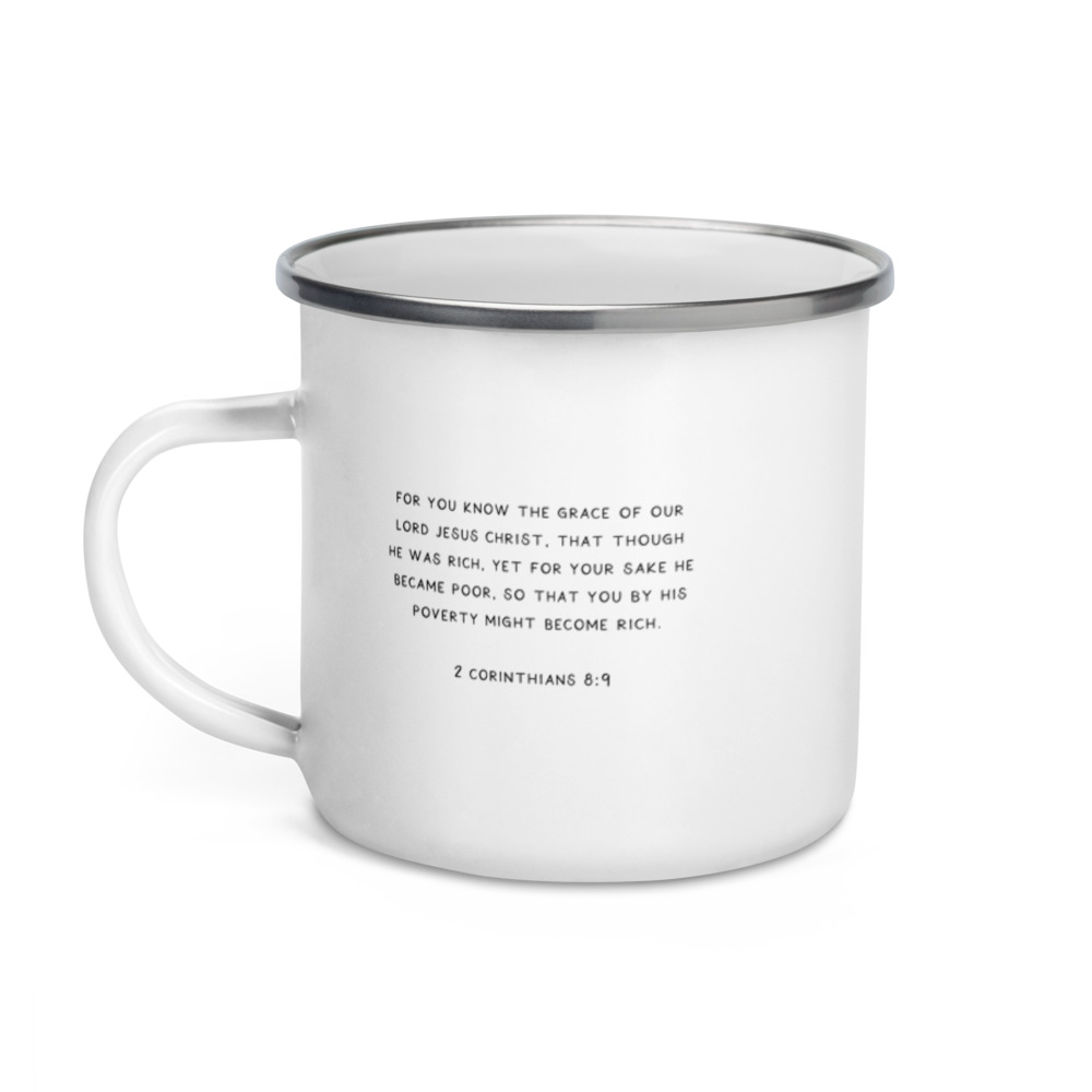 Critically Deficient Mug (Enamel) - Image 3