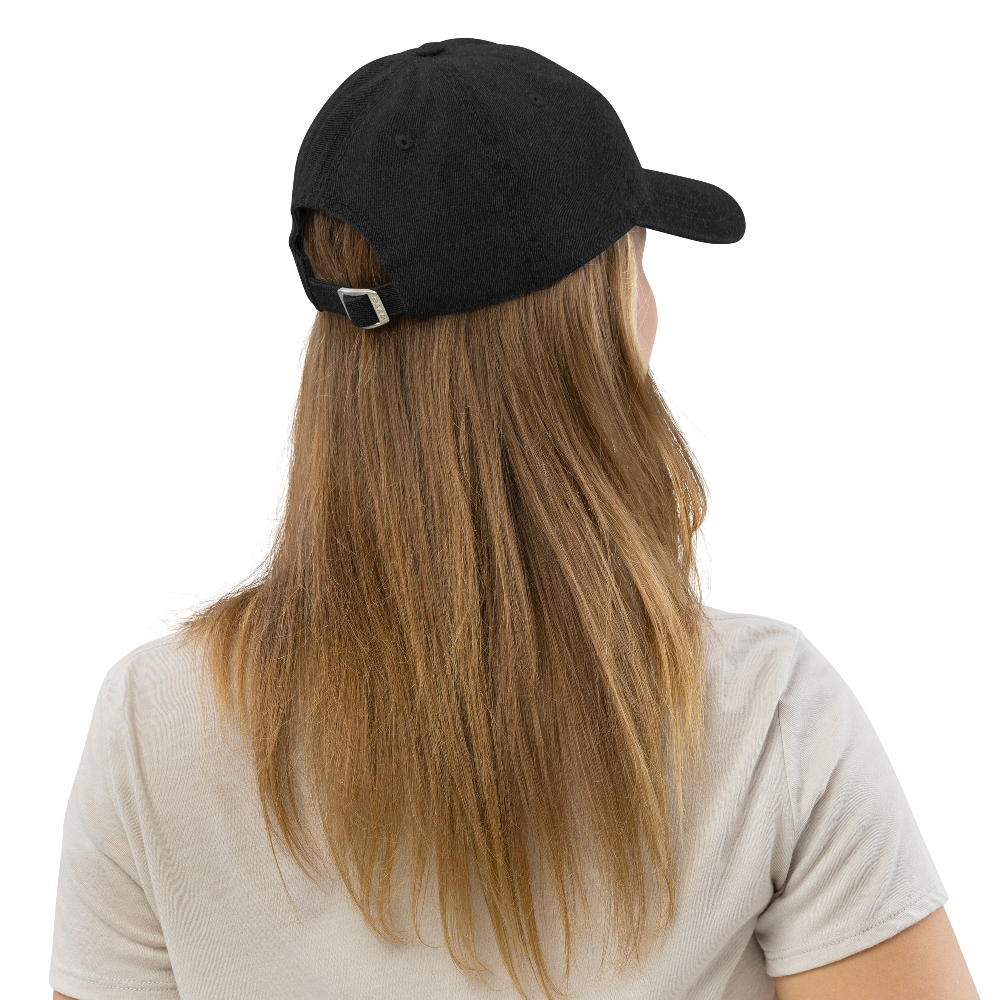 Replaceable Everywhere But at Home Denim Hat - Image 3