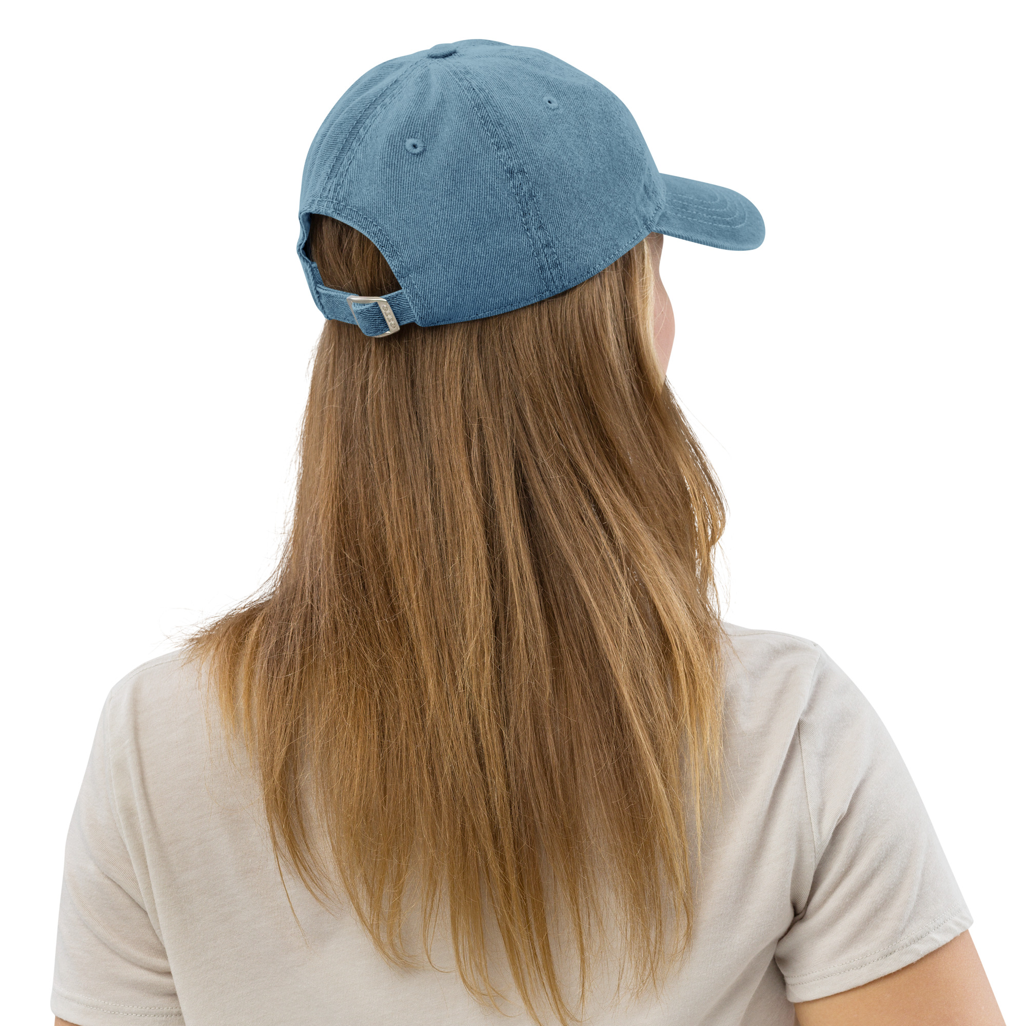 Replaceable Everywhere But at Home Denim Hat - Image 6