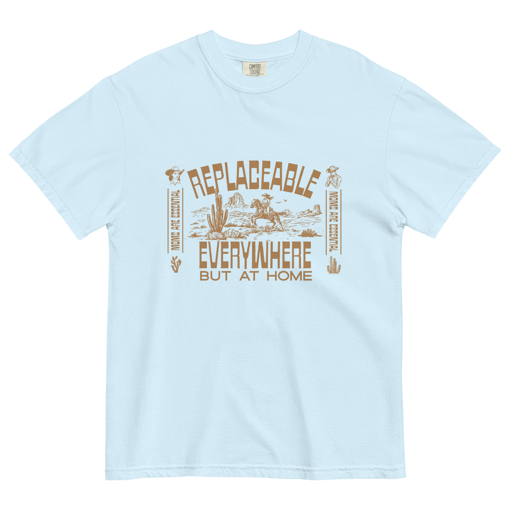 Replaceable Everywhere - Comfort Colors - Chambray