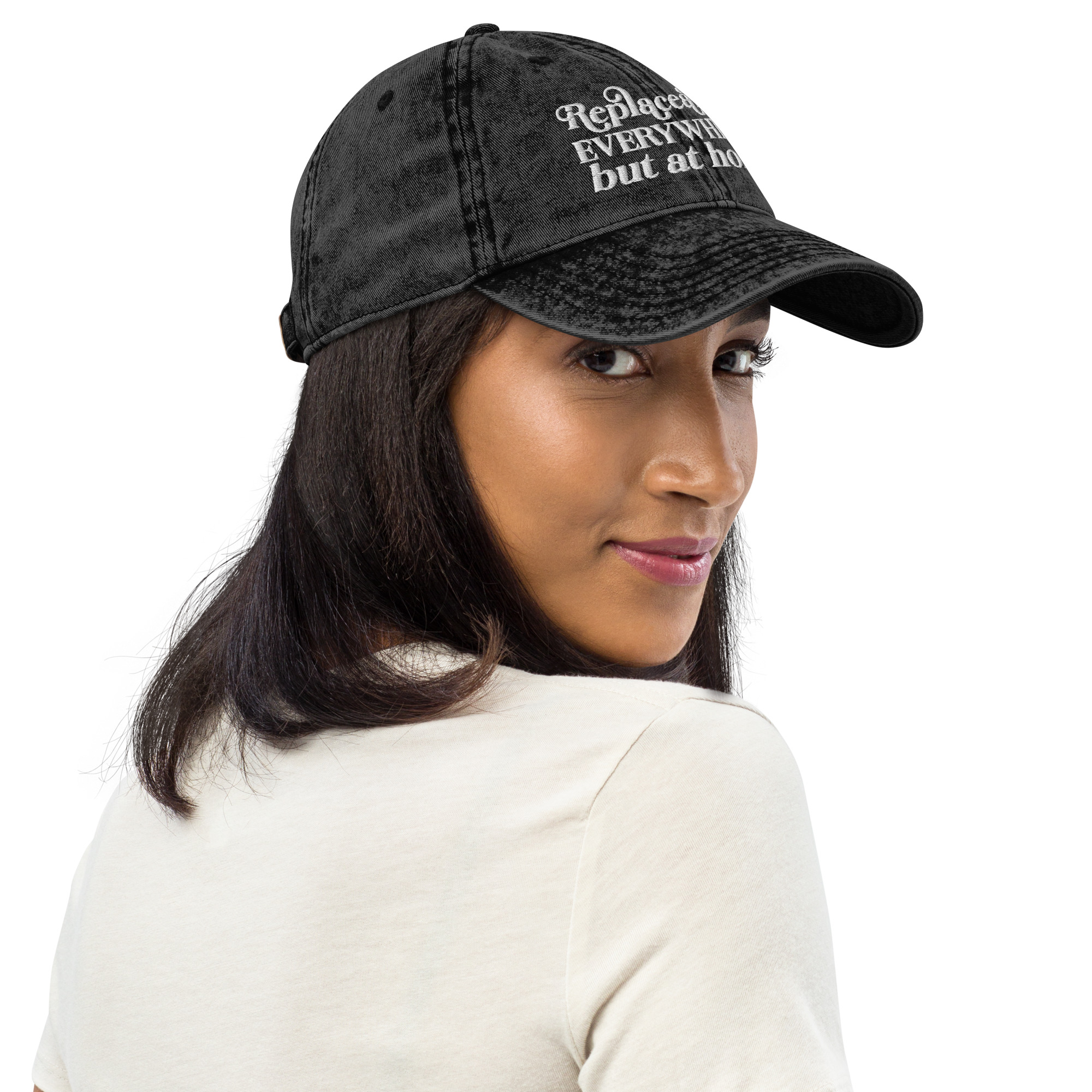 Vintage Cotton Twill Cap - Image 3