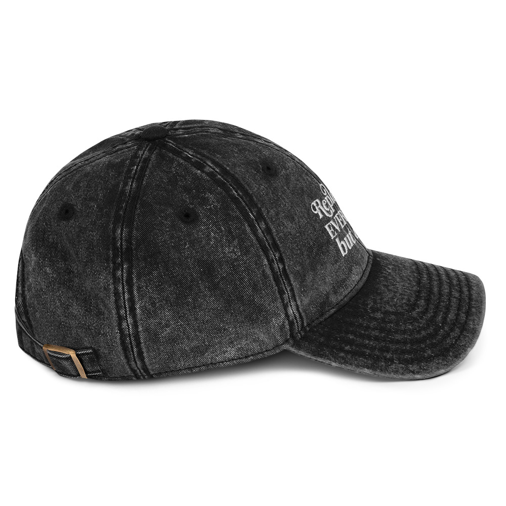 Vintage Cotton Twill Cap - Image 8