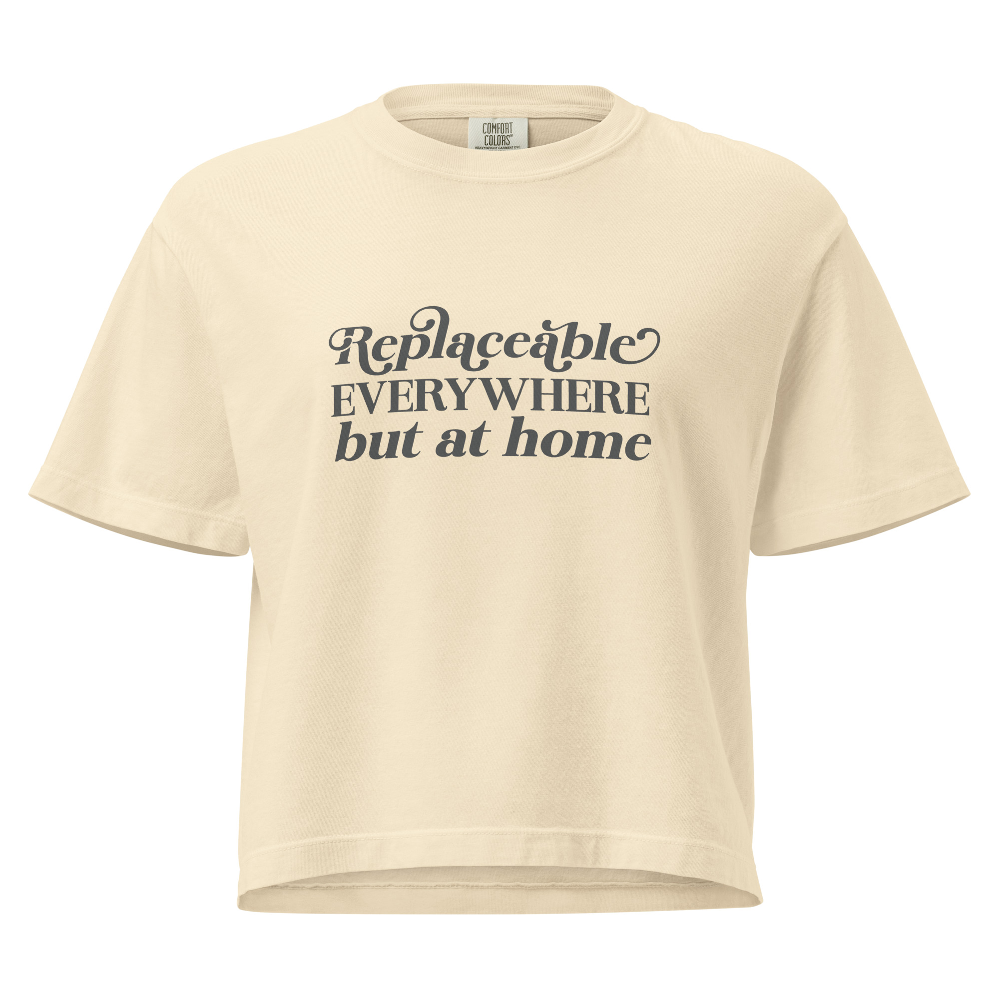 Women’s heavyweight boxy tee