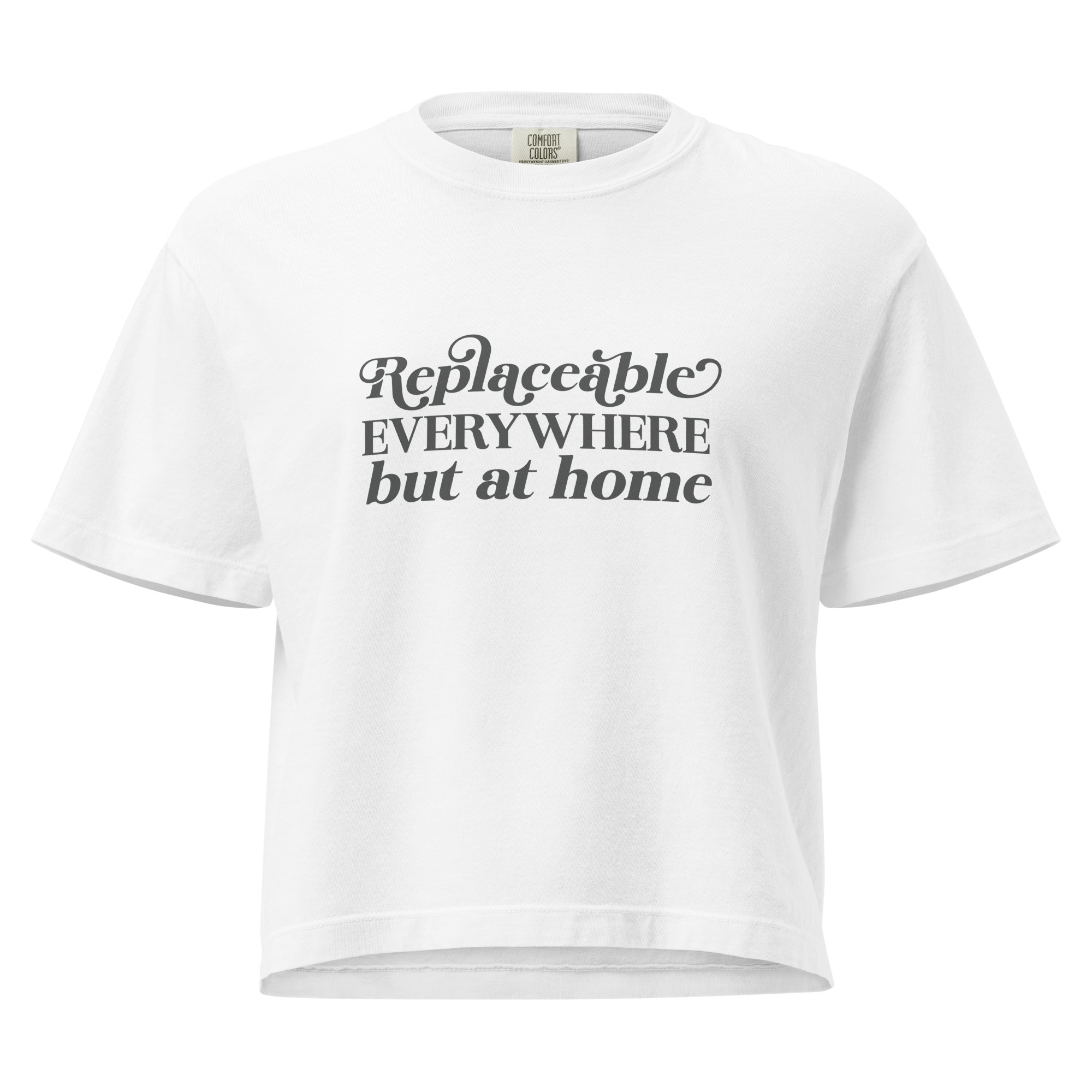 Women’s heavyweight boxy tee - Image 5